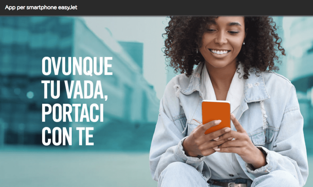Biglietti aereo, App EasyJet