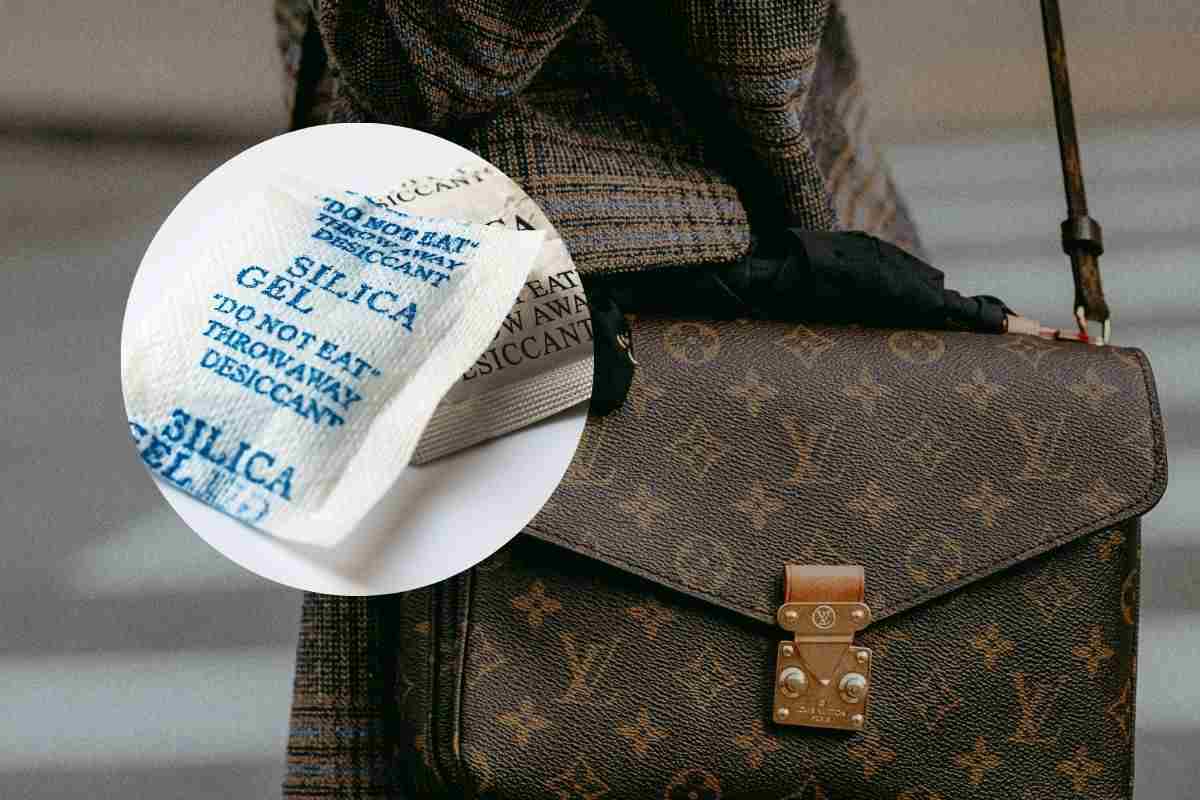 borsa non buttare mai il gel silice