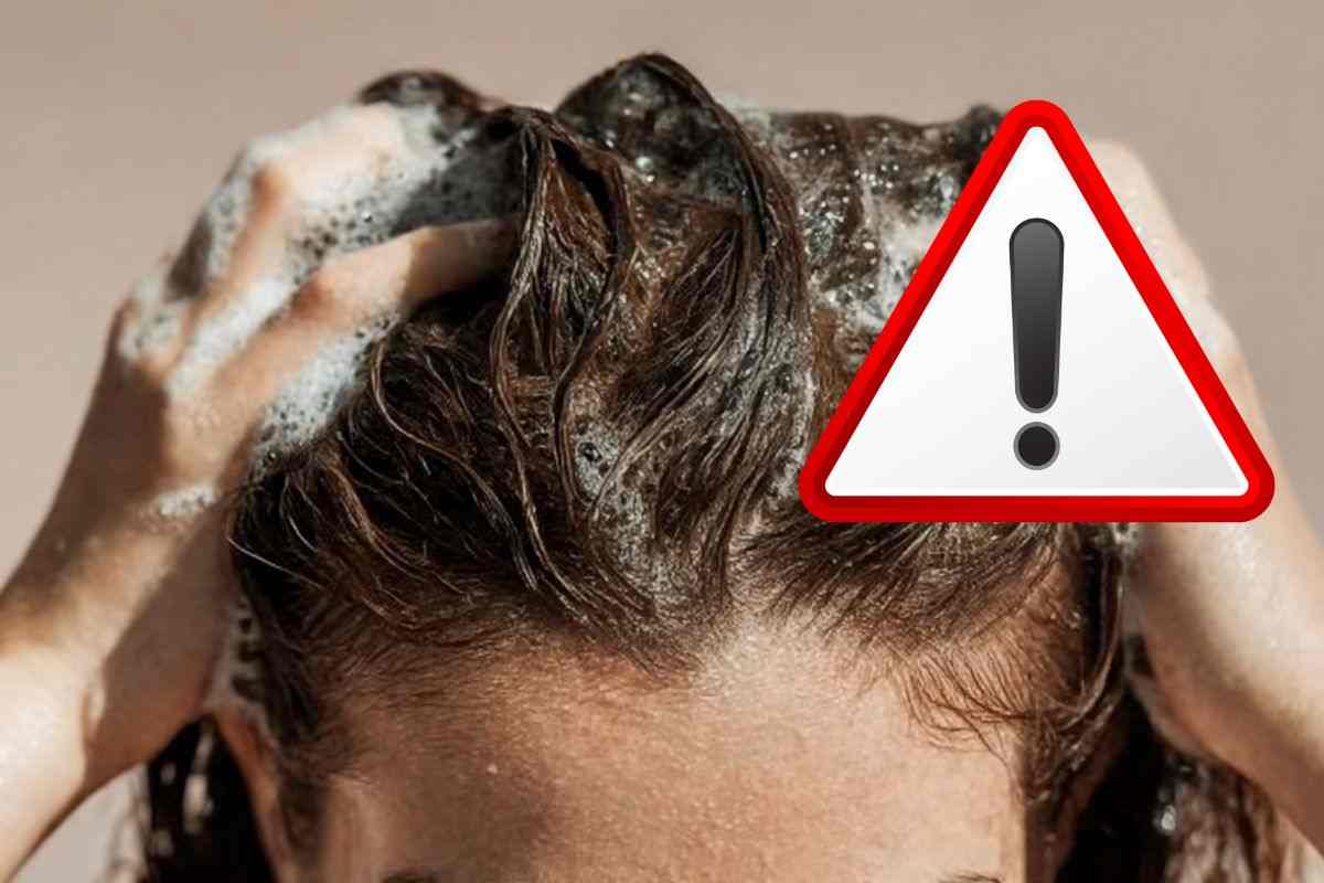 shampoo errore più comune