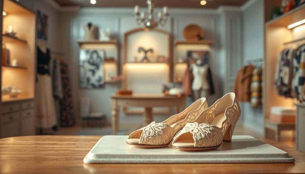 Décolleté granny peep-toe vintage 2025