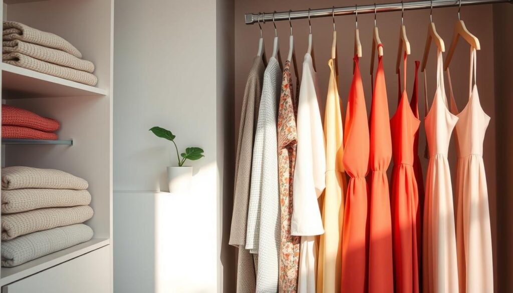 interno armadio pulito