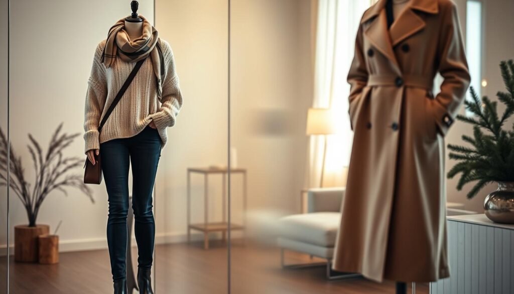 outfit invernale casual chic