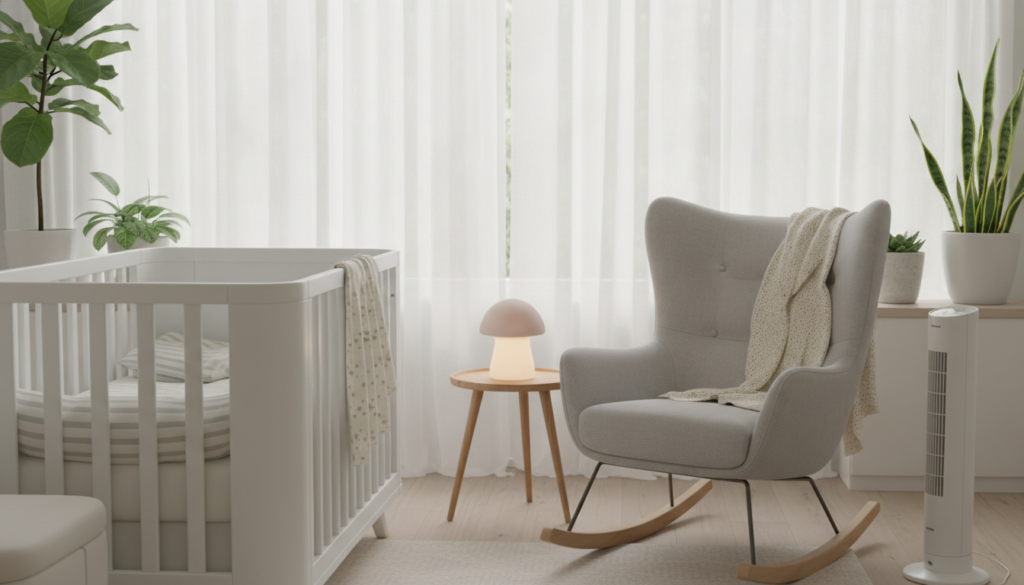 Creare un ambiente fresco per il neonato