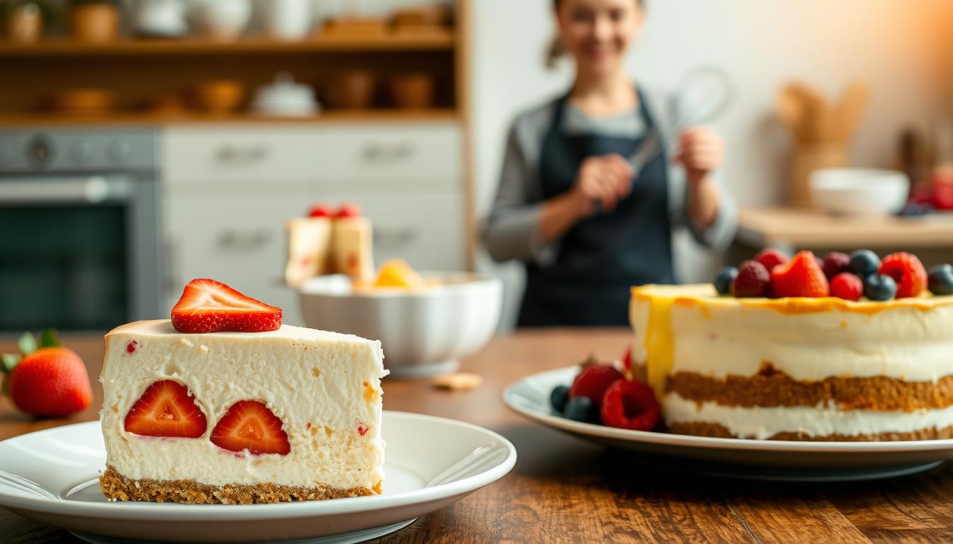 Come preparare una cheesecake fredda senza cottura in 15 minuti?