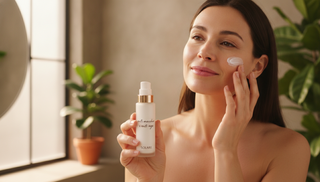 solari anti-macchia e anti-age