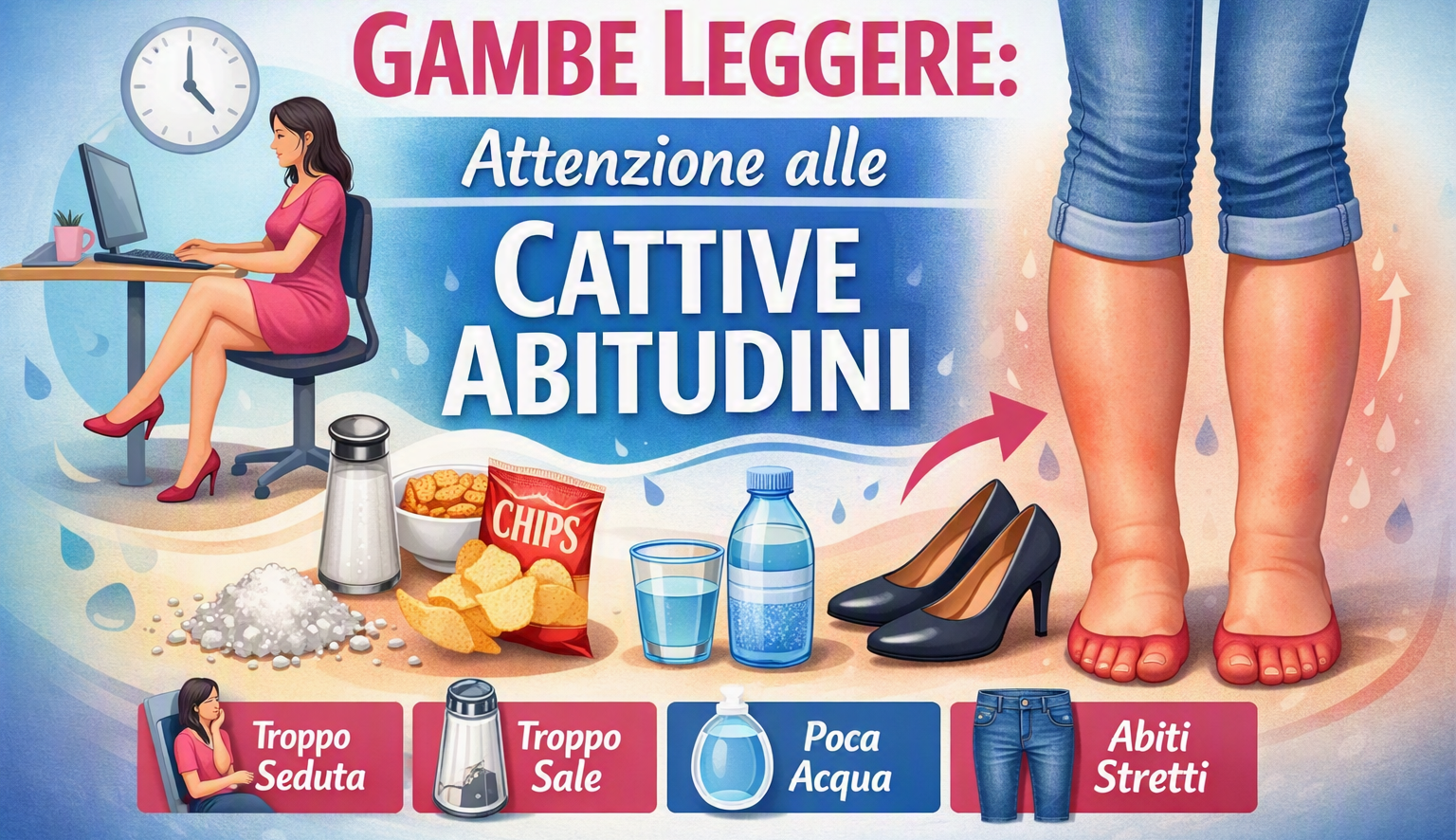 gambe leggere donne